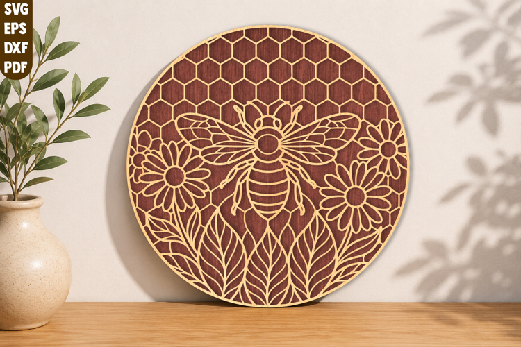 Honey Bee Svg Image 9