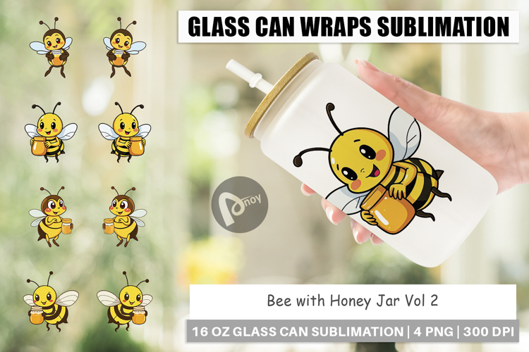 Honey Jar Clipart Image 23