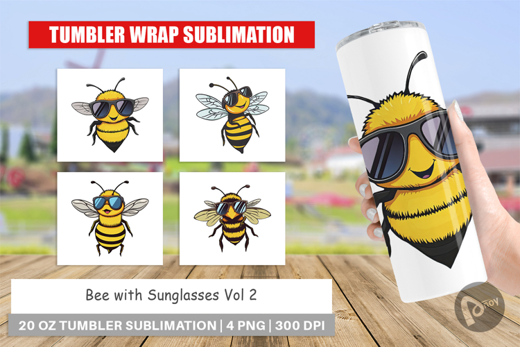 Tumbler Cool Bee