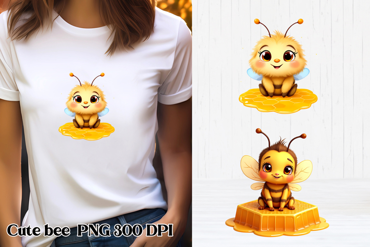 Cute Bee Clipart  Image 6