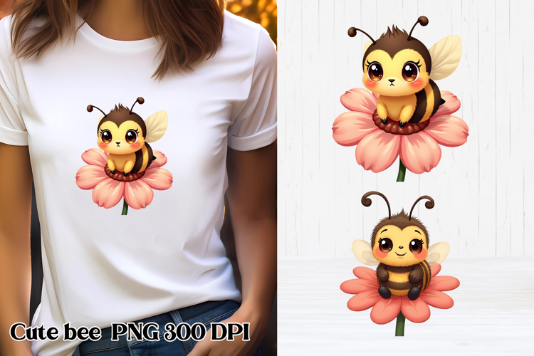 Cute Bee Clipart  Image 5
