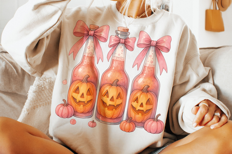 Halloween Beer PNG, Ghost PNG, Pumpkin PNG, Spooky Png