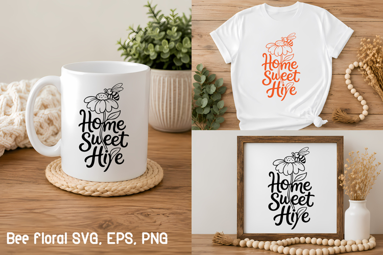 Vintage Bee Svg Image 14