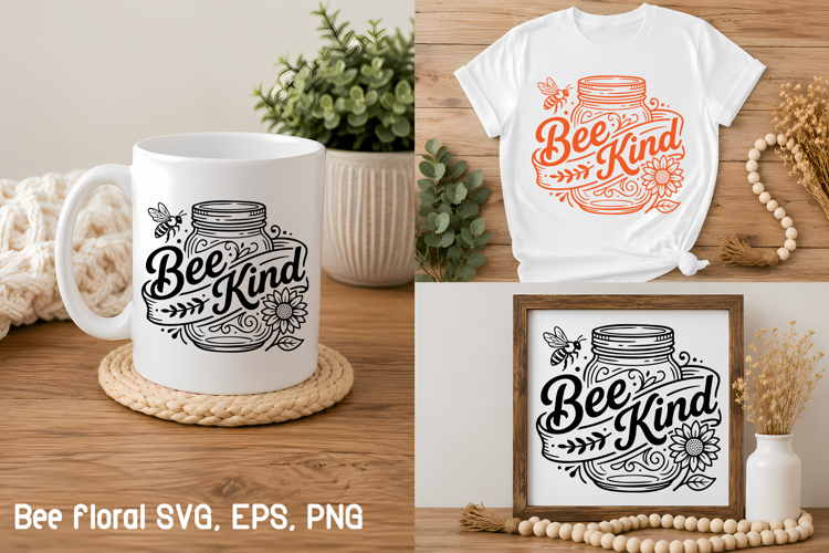Vintage Bee Svg Image 13