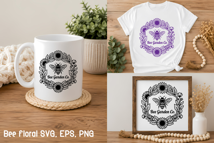 Vintage Bee Svg Image 23