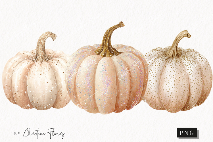 Pumpkin Watercolor Png Image 14