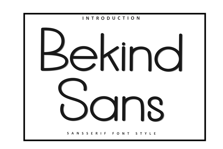 Bekind Sans
