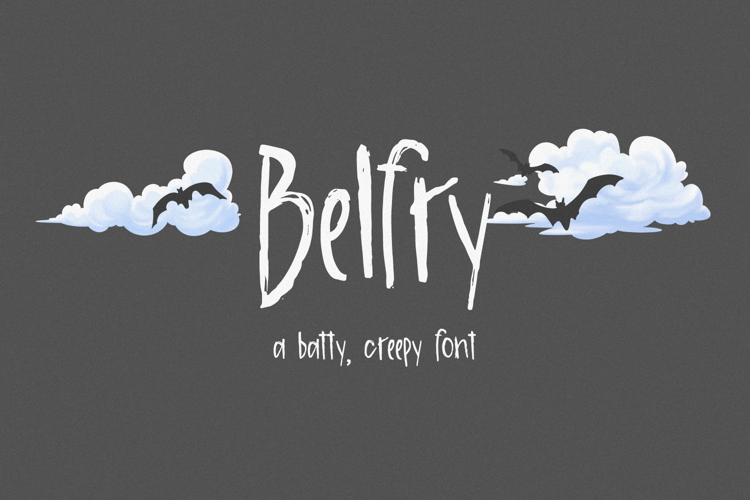 Belfry Sans - Bat Font