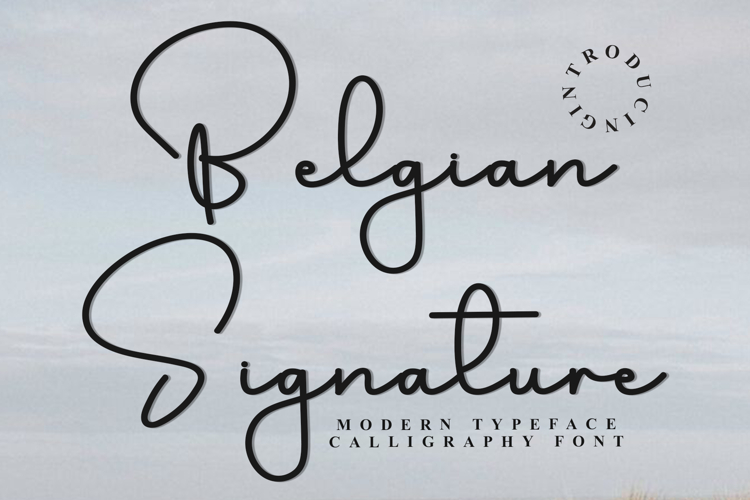 Belgian Signature