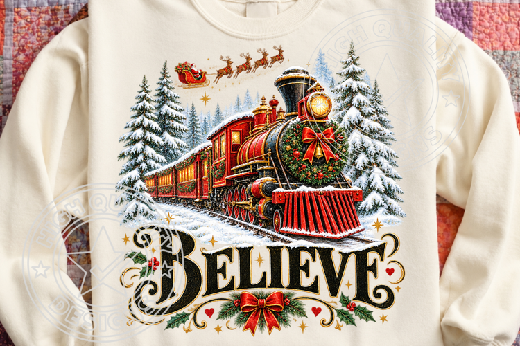 Believe Polar Express Train PNG