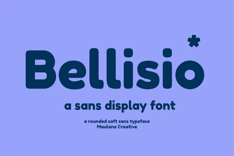 Belissio Rounded Soft Sans Typeface