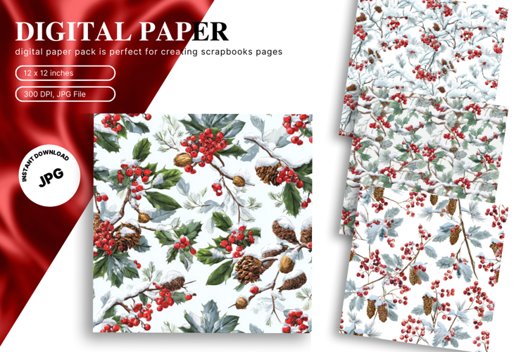 Christmas Background Clipart Image 4