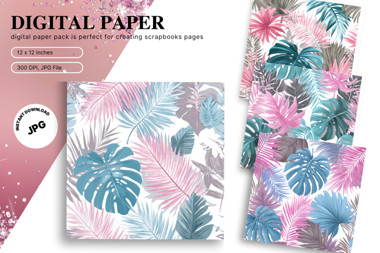 Monstera Leaf Clipart Image 8