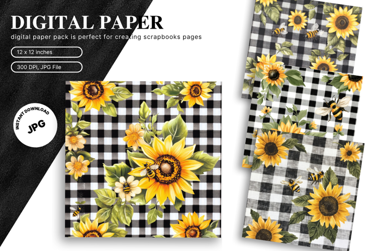 Sunflower Background Image 7