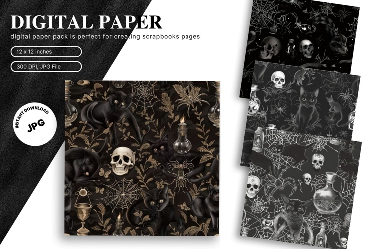 Halloween Pattern Background Scare Horror Ghost Wallpaper25