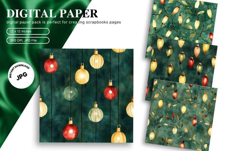 Christmas Seamless Pattern Image 17