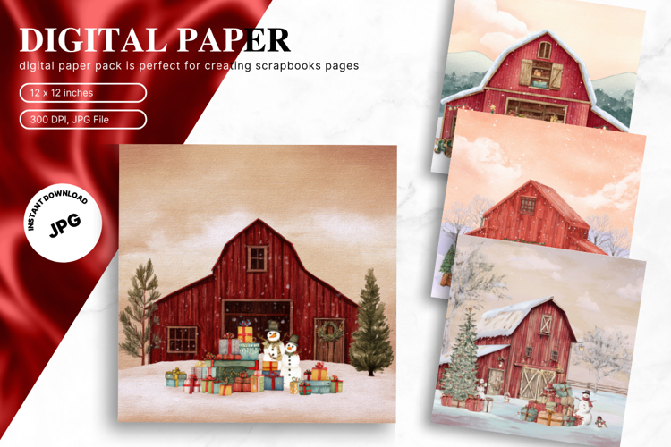 Snow Christmas Backgrounds Image 19