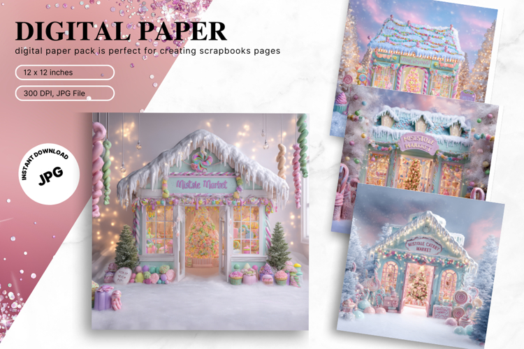 Snow Christmas Backgrounds Image 7