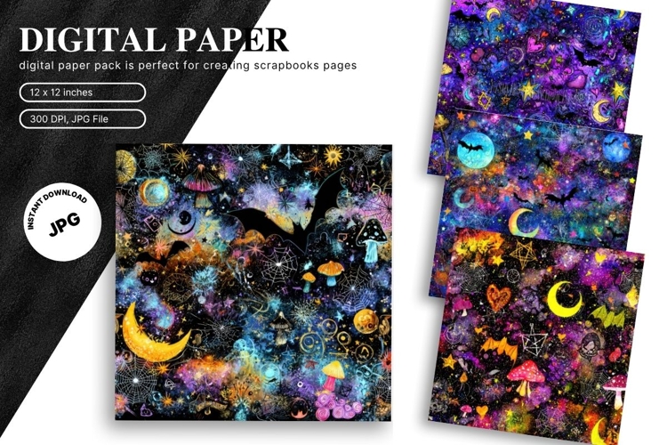Halloween Pattern Background Scare Horror Ghost Wallpaper22