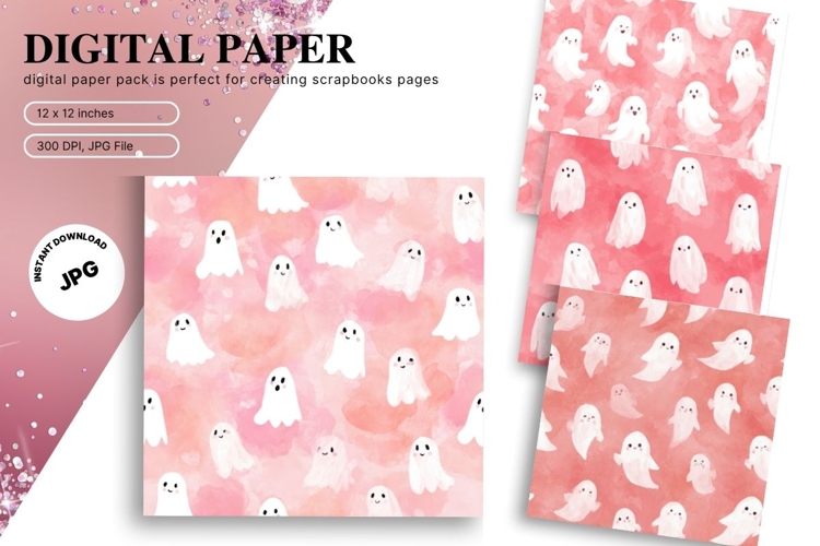 Halloween Pattern Background Scare Horror Ghost Wallpaper18