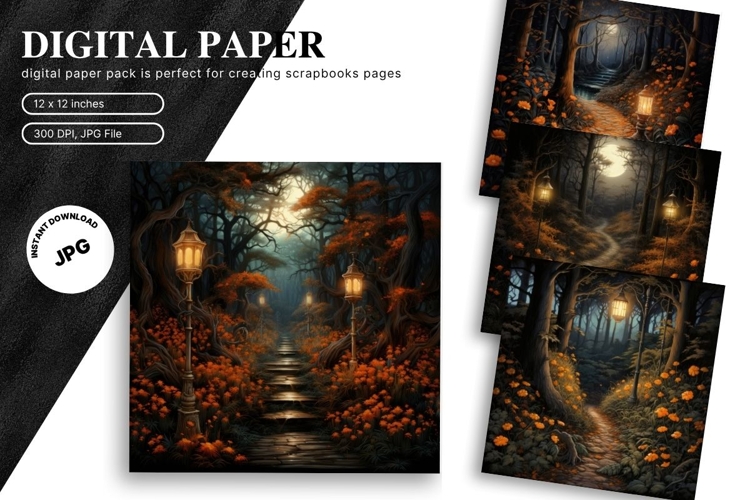 Halloween Background Ghost Scary Tomb Wallpaper Backdrop39