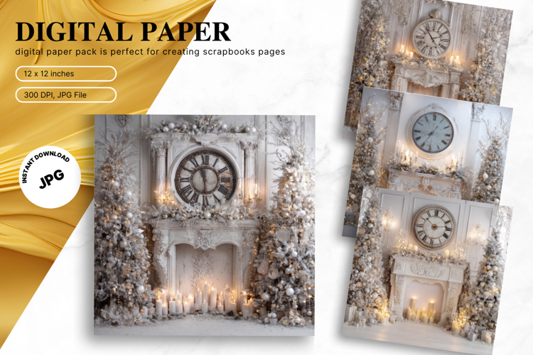 Snow Christmas Backgrounds Image 3