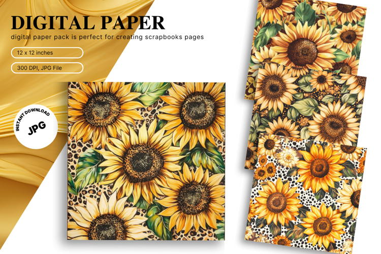 Sunflower Background Image 3