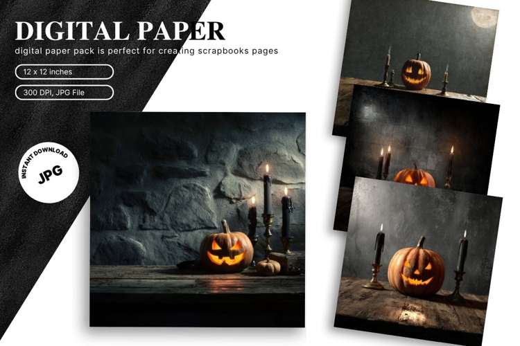 Halloween Background Ghost Scary Tomb Wallpaper Backdrop33