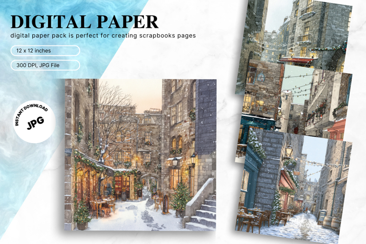 Snow Christmas Backgrounds
