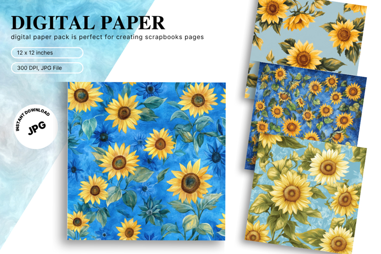 Sunflower Background Image 16