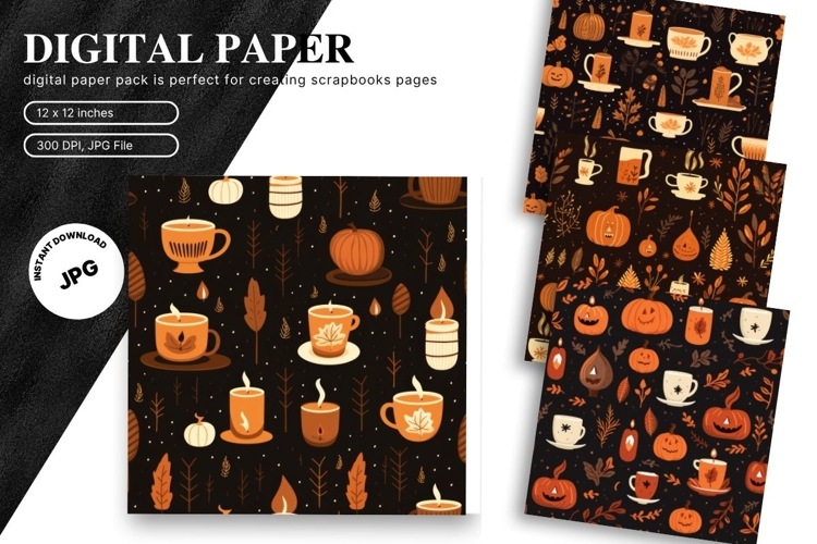 Halloween Pattern Background Scare Horror Ghost Wallpaper7