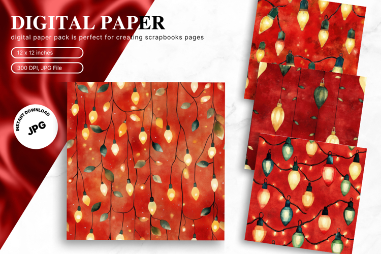 Christmas Seamless Pattern Image 18