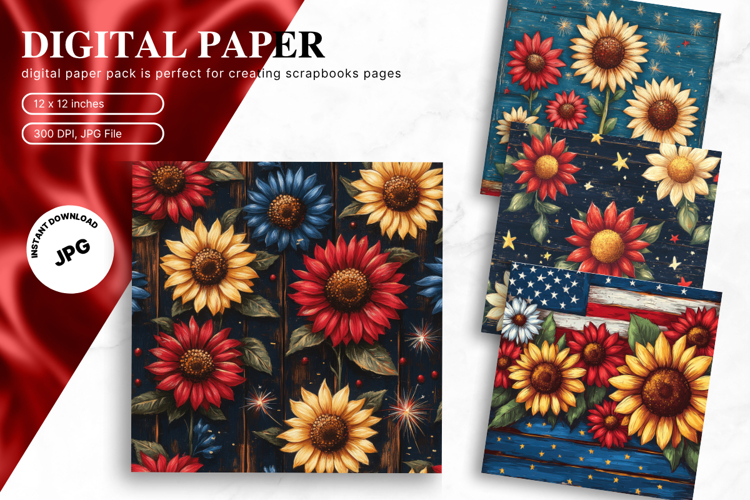 Sunflower Background Image 9