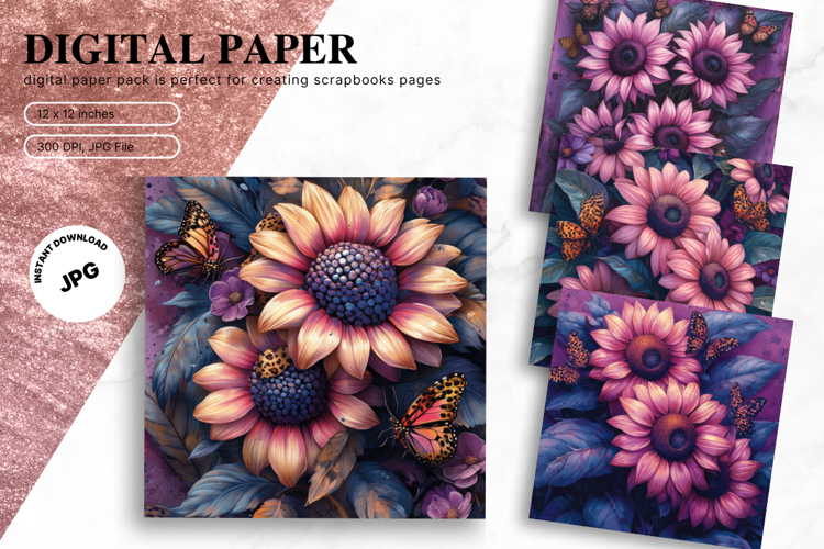 Sunflower Background Image 12
