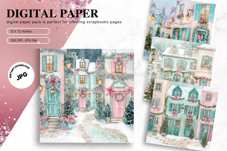 Snow Christmas Backgrounds Image 2