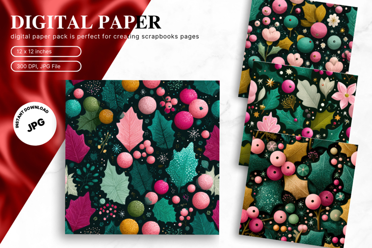 Christmas Background Clipart Image 11