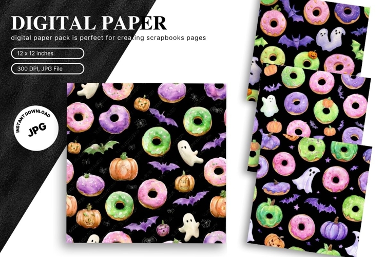 Halloween Pattern Background Scare Horror Ghost Wallpaper15