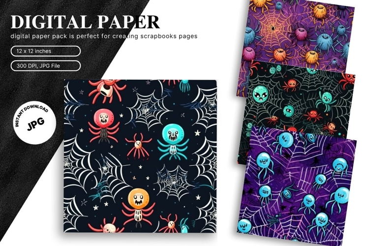 Halloween Pattern Background Scare Horror Ghost Wallpaper17
