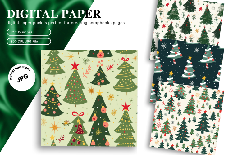Christmas Seamless Pattern Image 9
