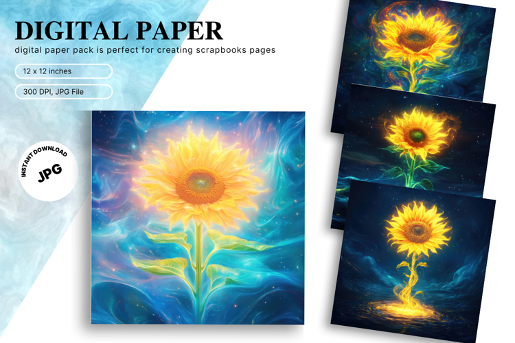 Sunflower Background Image 20