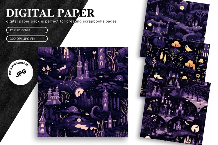 Halloween Pattern Background Scare Horror Ghost Wallpaper21