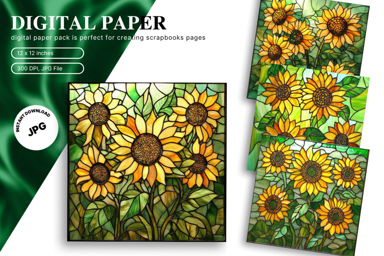 Sunflower Background Image 4