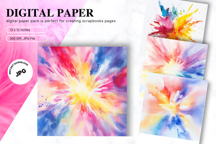 Watercolor Paint Clipart Image 22