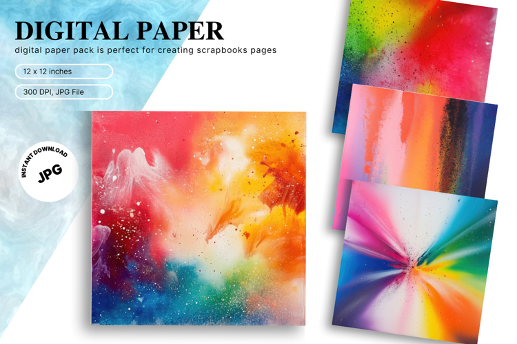 Watercolor Paint Clipart Image 6