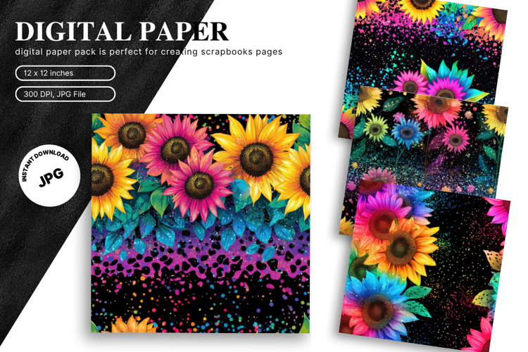 Sunflower Background Image 2