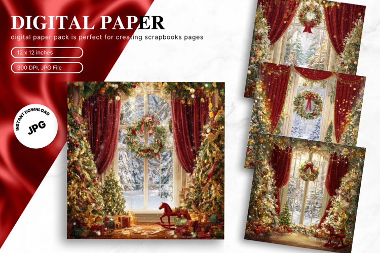 Snow Christmas Backgrounds Image 18