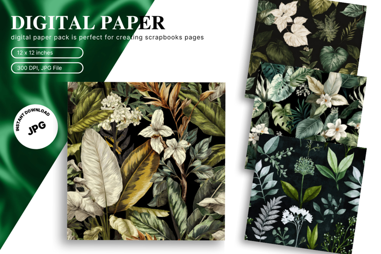 Monstera Leaf Clipart Image 9