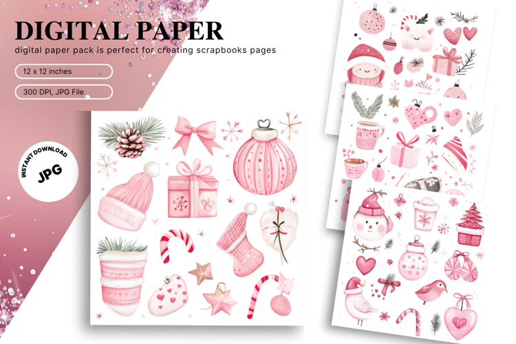 Christmas Background Wallpaper Image 11