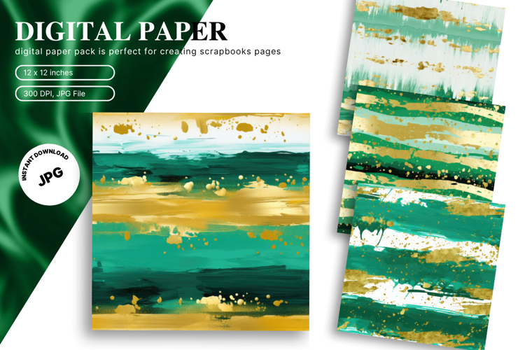 Paint Background Brushstroke Wall Art Digital Paper