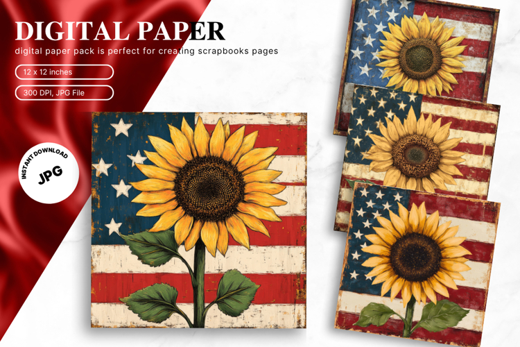 Sunflower Background Image 5